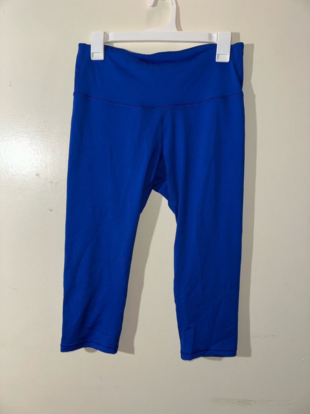 Old Navy Active Elevate Women's Royal Blue Leggings Cropped Capri Leggings M